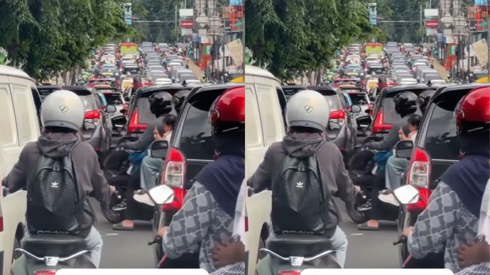 Depok macet hari ini