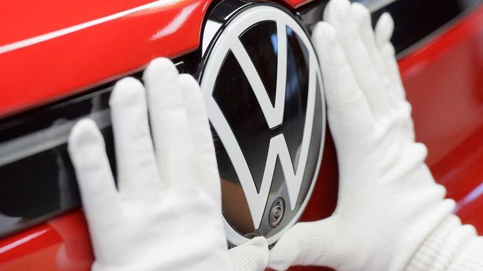 Ilustrasi. Logo Volkswagen. (Foto: Reuters)