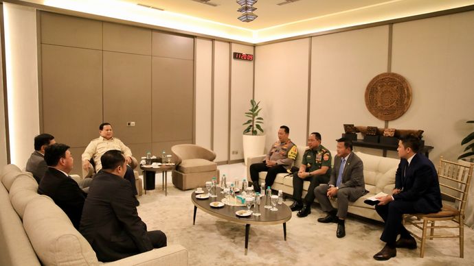 Prabowo Pimpin Ratas Kabinet <b>(Dok. NTVNews.id)</b>