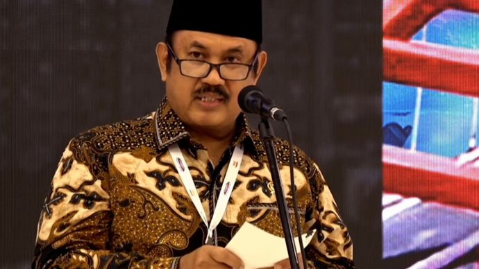 Rachmat Pambudy di acara Musrenbangnas (Musyawarah Perencanaan Pembangunan Nasional) RPJMN 2025-2029, yang berlangsung di Bappenas, Jakarta, pada Senin, 30 Desember 2024.