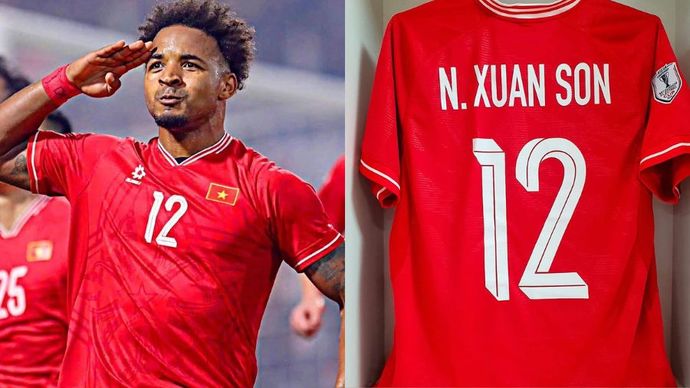 Xuan Son, Striker Timnas Vietnam.