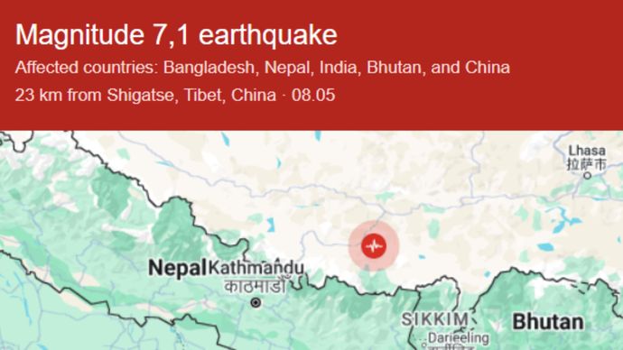 Gempa di Nepal