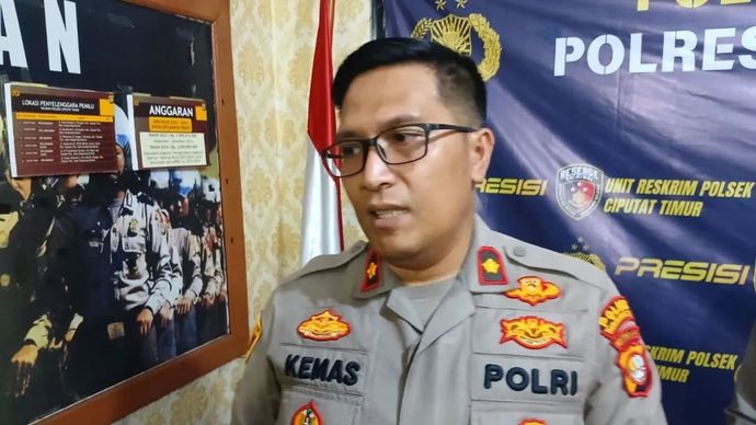 Kapolsek Ciputat Timur, Kompol Kemas Arifin