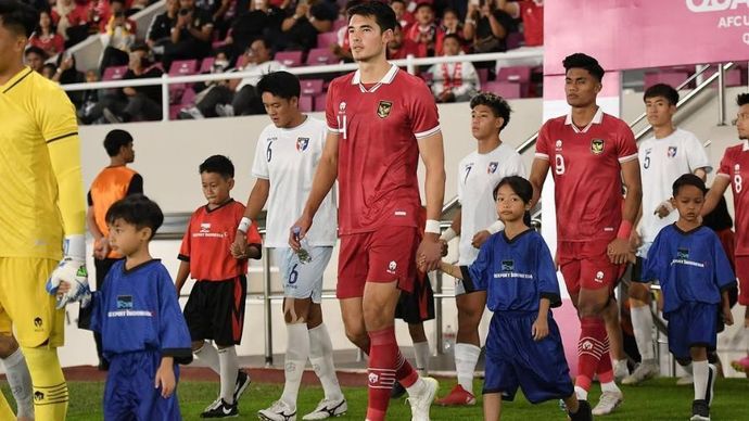 Pemain Timnas Indonesia, Elkan Baggott.