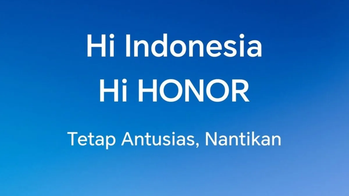 Unggahan dari akun @honor_indonesia yang menunjukkan jenama ini akan 