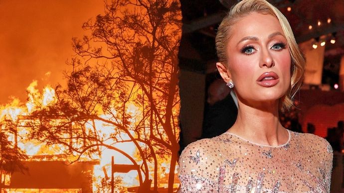 Rumah Paris Hilton di Malibu terbakar