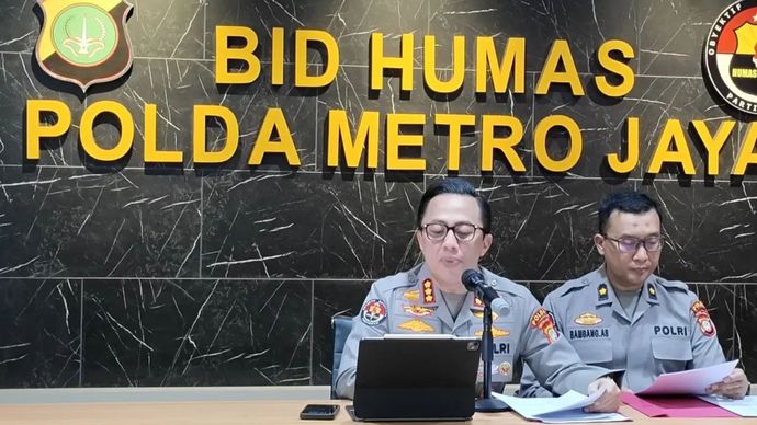 Kabid Humas Polda Metro Jaya Komisaris Besar Polisi Ade Ary Syam Indradi saat ditemui di Jakarta, Kamis (9/1/2025).