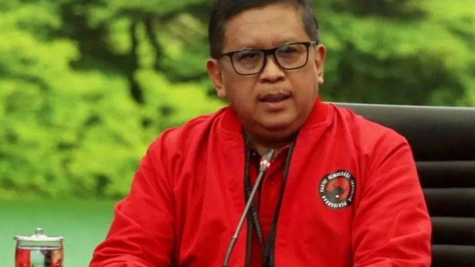 Sekjen DPP PDIP Hasto Kristiyanto di Kantor DPP PDIP, Jakarta, Kamis (9/1/2025).