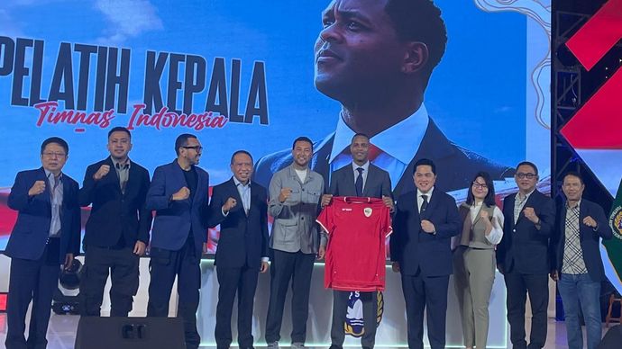 Perkenalan Patrick Kluivert sebagai pelatih baru Timnas Indonesia. 