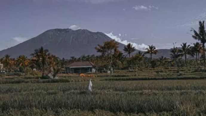 Gunung Agung di Bali