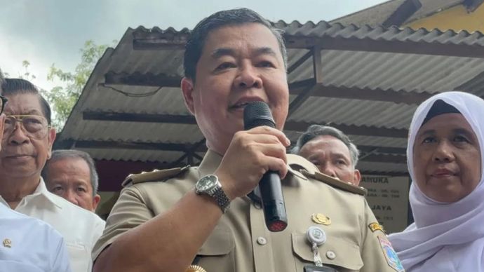 Penjabat Gubernur Provinsi DKI Jakarta Teguh Setyabudi saat dijumpai di wilayah Jakarta Utara, Senin 13 Januari 2025.