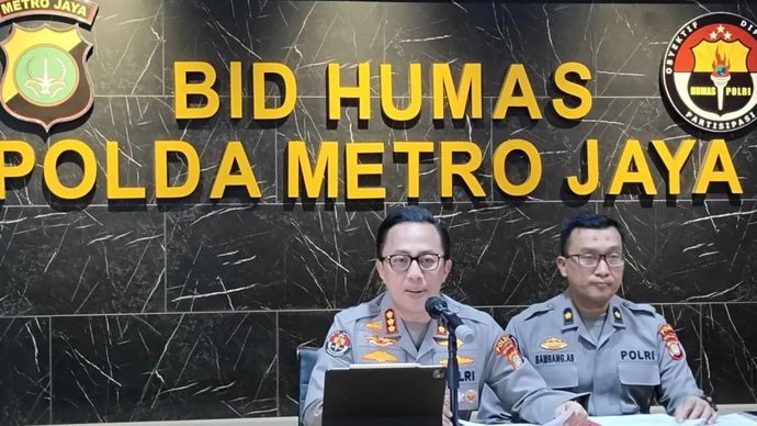 Kabid Humas Polda Metro Jaya Komisaris Besar Polisi Ade Ary Syam Indradi.