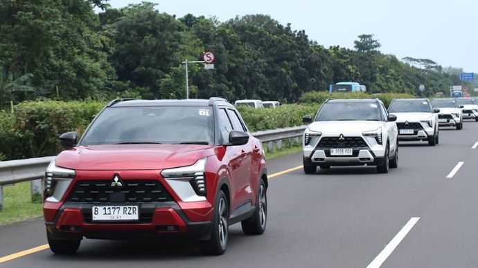 Mitsubishi Xforce Ultimate Diamond Sense dilengkapi dengan berbagai fitur keselamatan. (Foto: Istimewa)