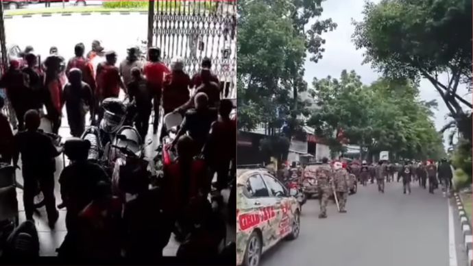 Markas Ormas Pemuda Pancasila Diserang di Bandung