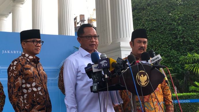 Menteri Dalam Negeri (Mendagri) Muhammad Tito Karnavian 