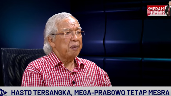 Jurnalis senior sekaligus politisi Partai Demokrasi Indonesia Perjuangan (PDIP), Panda Nababan.