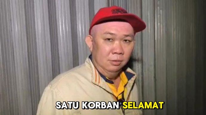 Jielim alias Jimmy Korban Selamat Kebakaran Glodok Plaza