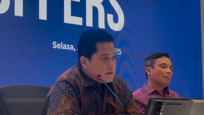 Menteri BUMN Erick Thohir meminta bank Himbara untuk memasukkan developer perumahan dan notaris yang tidak bertanggung jawab ke dalam daftar hitam.