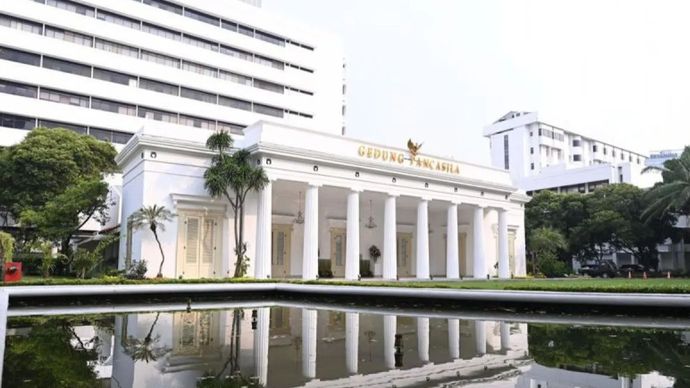 Gedung Pancasila Kementerian Luar Negeri RI. 