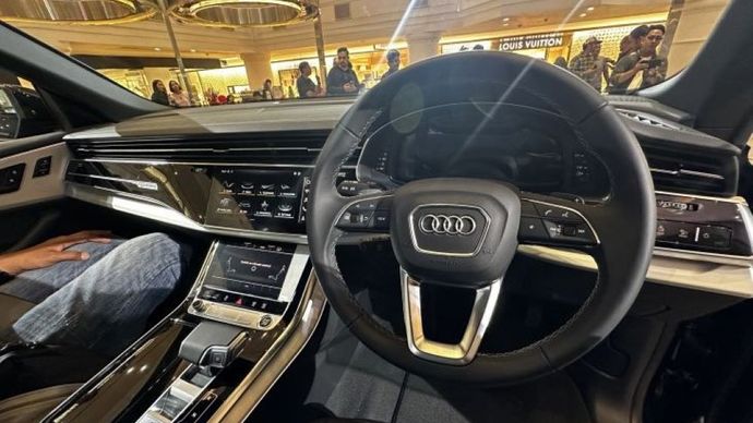 Kabin The New Audi Q8. (Foto: ANTARA/Pamela Sakina) 