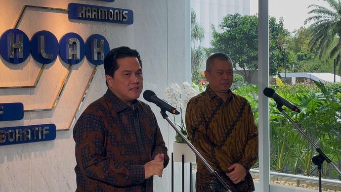 Menhub Dudy Purwagandhi dan Menteri BUMN Erick Thohir respons munculnya maskapai baru FlyJaya