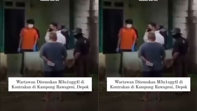 Jurnalis Depok Meninggal Dunia di Kontrakan