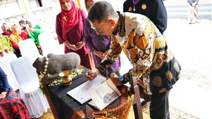 Menteri Kebudayaan Indonesia, Fadli Zon, melawat ke Surakarta. <b>(Dok.Ntvnews.id)</b>