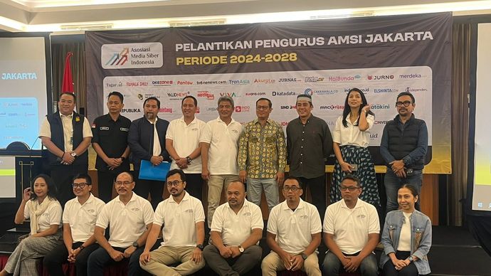 Pengurus Baru AMSI Jakarta 2025-2028.