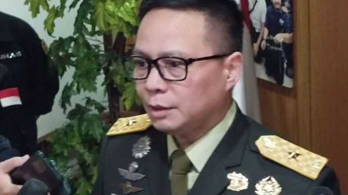 Karo Humas Setjen Kemhan, Brigjen TNI Frega Wenas Inkiriwang.