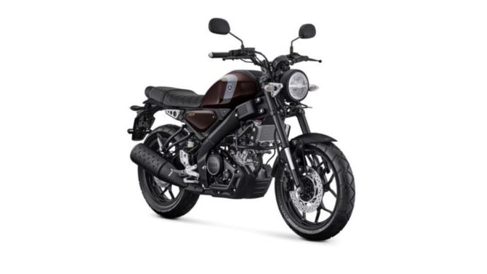 Metallic Brown Authentic menjadi warna baru Yamaha XSR155 2025. (Foto: Yamaha) 