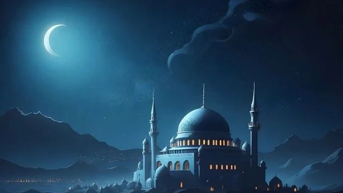 Ilustrasi Malam Isra Miraj