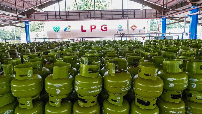 PT Pertamina Patra Niaga menambah stok LPG 3 kg secara nasional dengan total lebih dari 9 juta tabung/Ist