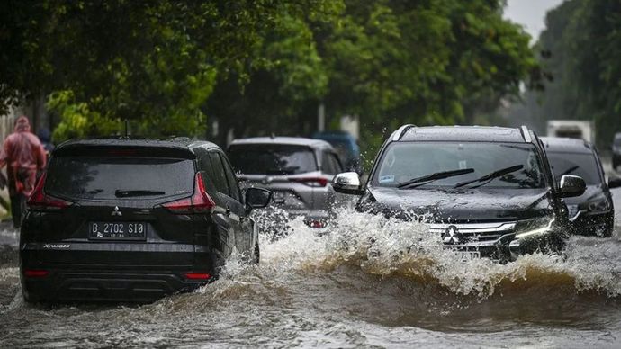 Ilustrasi Banjir.