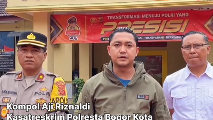 Kasatreskrim Polresta Bogor Kota, Kompol Aji Riznaldi, membenarkan kejadian penembakan kepada seorang pria.