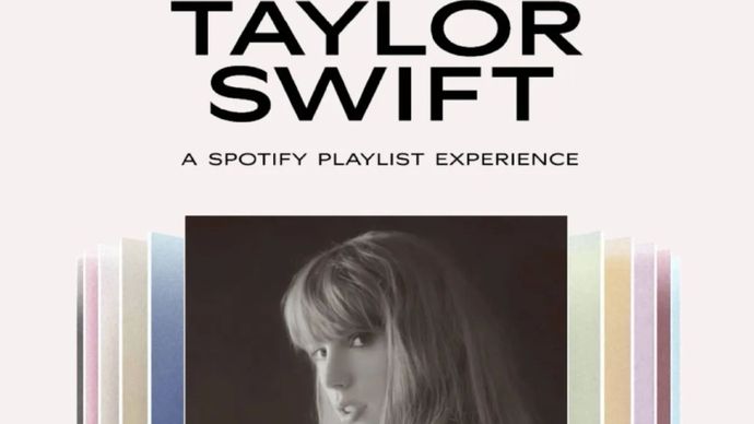 Poster pameran &ldquo;This Is Taylor Swift: A Spotify Playlist Experience&rdquo;