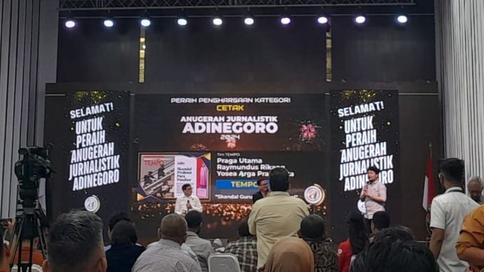 Anugerah Jurnalistik Adinegoro 2024 <b>(NTVNews.id/ Adiansyah)</b>