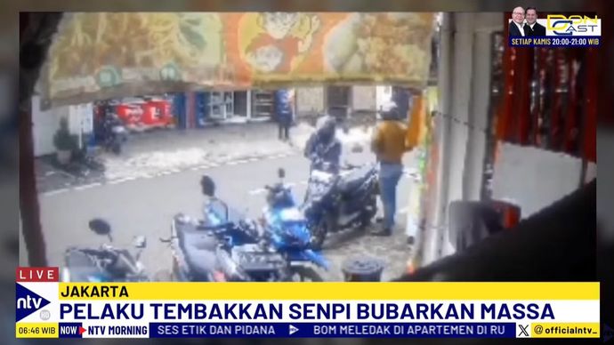 Pelaku pencurian motor berhasil melarikan diri.