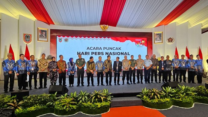 Hari Pers Nasional (HPN) 2025 di Banjarmasin, Kalimantan Selatan. 