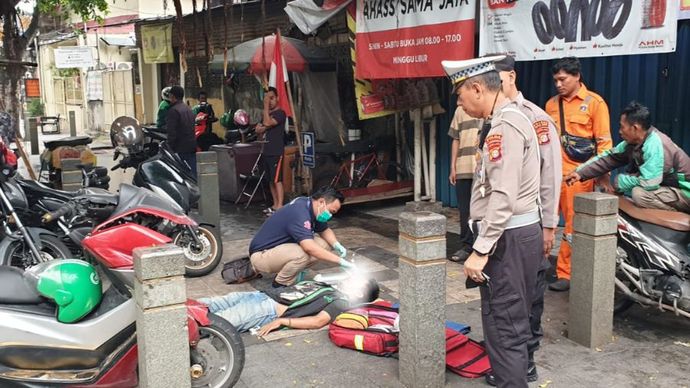 Kecelakaan di Jakarta Selatan