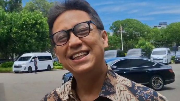 Menteri Kesehatan Budi Gunadi Sadikin saat di Istana Kepresidenan, Jakarta, Rabu, 5 Februari 2025.