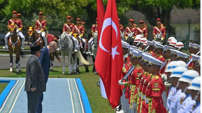 Erdogan di Indonesia <b>(Antara)</b>