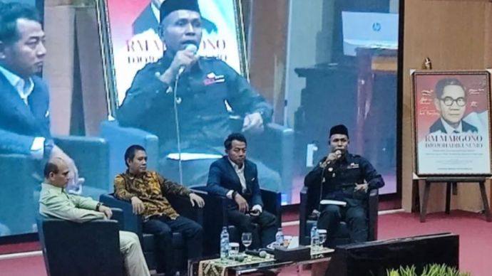 Seminar peluncuran buku Napak Tilas perjuangan Margono 