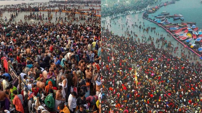 Festival Kumbh Mela di India