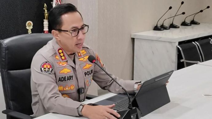 Kabid Humas Polda Metro Jaya Kombes Polisi Ade Ary Syam Indradi.