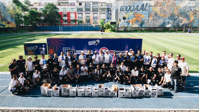 FPFriends di BRIlian Stadium, Jakarta.