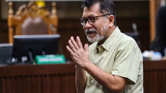 Terdakwa kasus dugaan suap vonis bebas Gregorius Ronald Tannur, Zarof Ricar, mengikuti sidang pembacaan eksepsi di Pengadilan Tipikor, Jakarta, Senin (17/2/2025). 