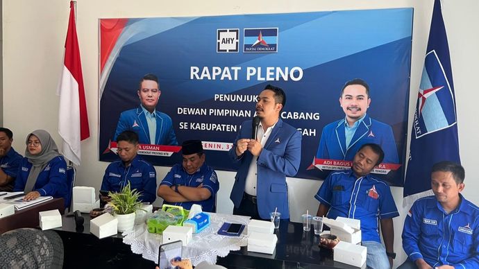 DPC Partai Demokrat Kabupaten Lombok Tengah mendukung AHY menjadi ketum kembali. 