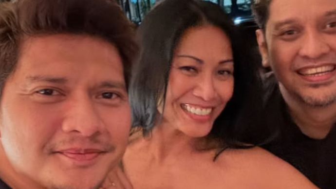 Anggun bertemu Iko Uwais