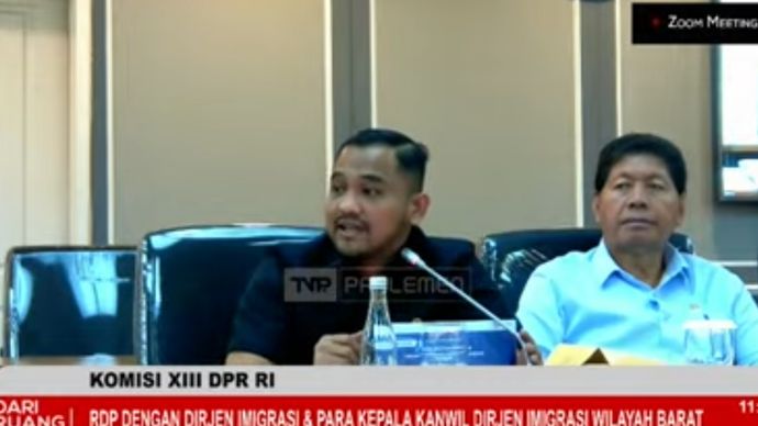 Anggota Komisi XIII dari Fraksi PDIP, Jamaludin Idham. (YouTube) 