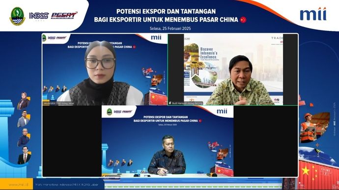 UMKM RI diharapkan mampu tembus pasar China. 